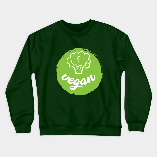 Vegan Crewneck Sweatshirt by vladocar